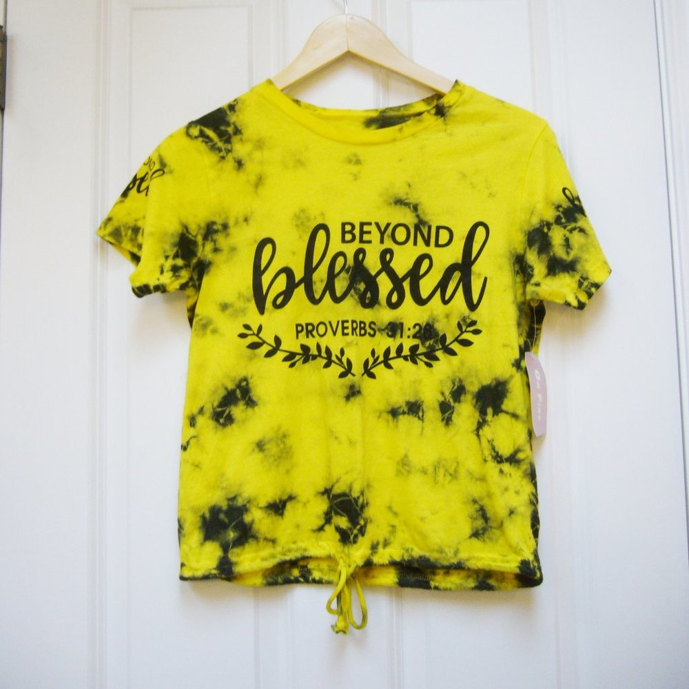 New On Fire Womens Beyond Blessed T Shirt